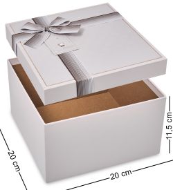 WF-194-A Набор коробок из 3 шт, светло-серый