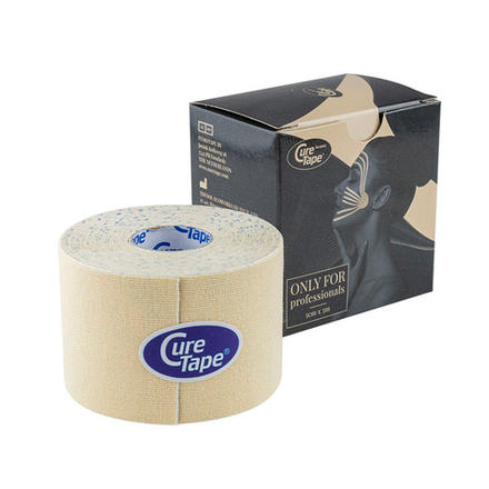 Тейп кинезиологический CURETAPE Beauty TM New*, Beige размер 5см*5м, бежевый
