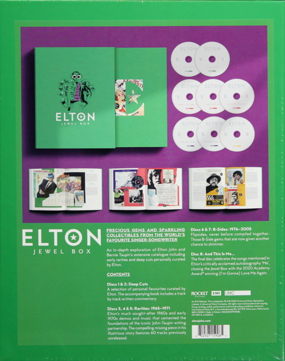 Elton John / Jewel Box (Limited Edition Box Set)(8CD)