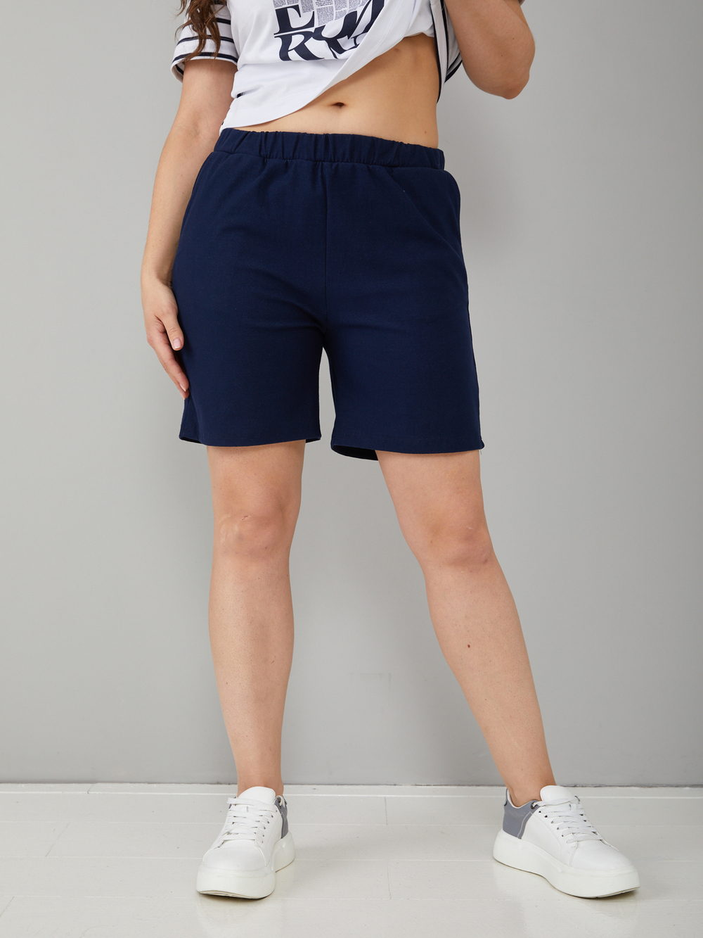 Шорты Н-044Х/темный-джинс