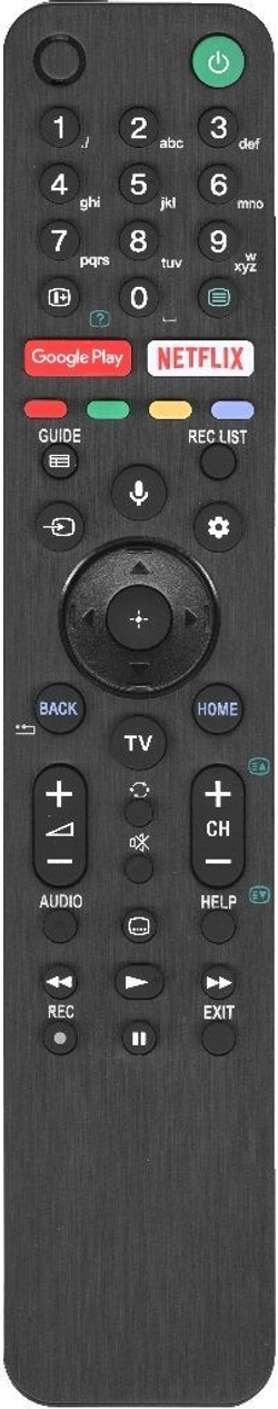 Пульт для SONY RMF-TX500E LCD 4K с голосовым управлением