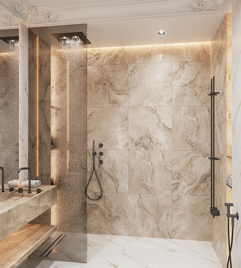 Керамогранит, Arcadia Ceramica, BOLIVIA SAND, 600x600 мм, карвинг