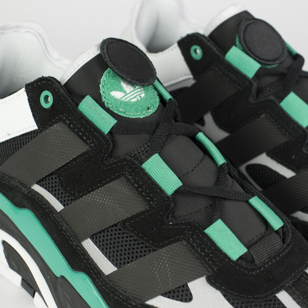 кроссовки Adidas Niteball Black / Green / White