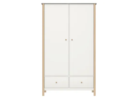 Шкаф Classic 2-х створчатый (молочный)