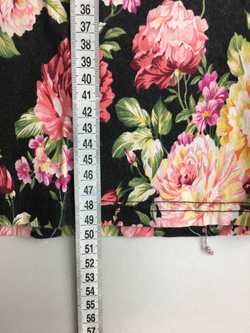 Юбка с цветочным принтом 40 размер