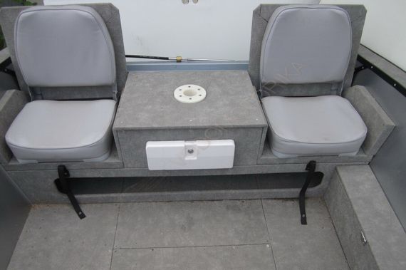 Алюминиевая моторно-гребная лодка RIVERCRAFT RC 47 Touring