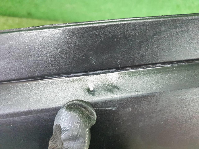 Юбка заднего бампера BMW X5 F15 (2013-2018)