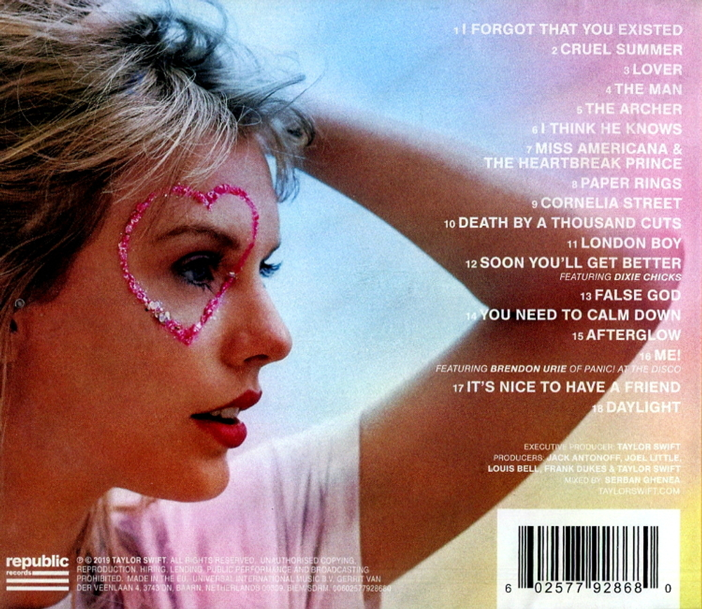 Taylor Swift / Lover (CD)