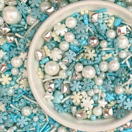 Посыпка кондитерская микс «Снежный вальс» 1 кг