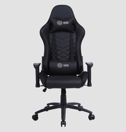 Кресло игровое Cactus CS-CHR-0099BL (RGB подсветка)