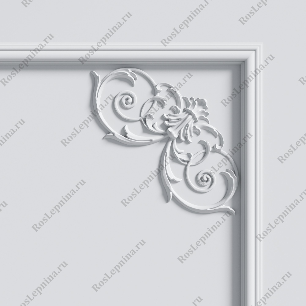 Угол с орнаментом Roslepnina UR-7028R