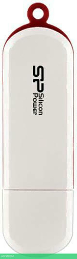 USB Flash-накопитель Silicon-Power LuxMini 320 32GB белый (SP032GBUF2320V1W)