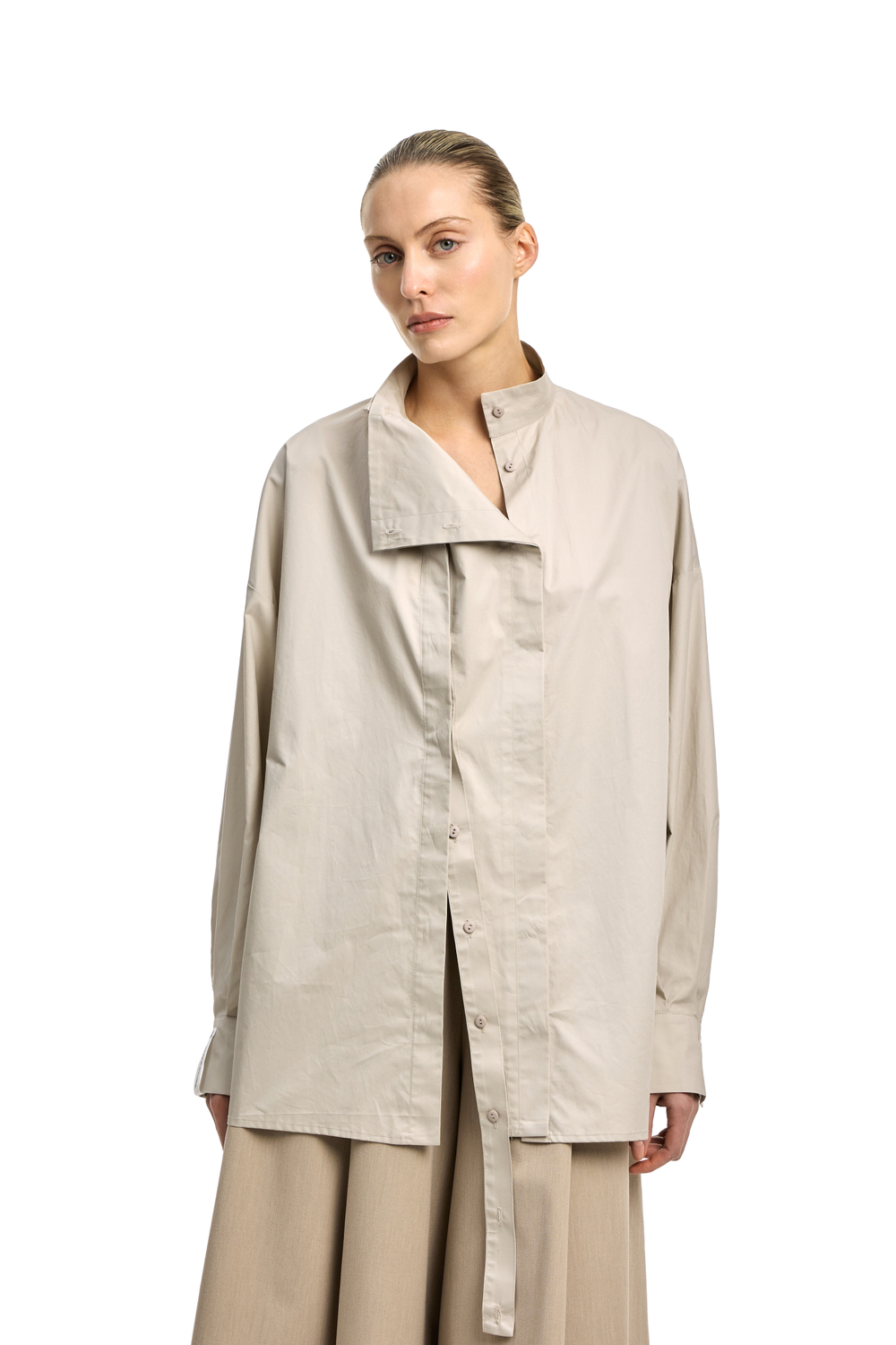 Рубашка-трансформер OVER OFF Beige