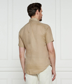 Льняная рубашка POLO RALPH LAUREN - бежевый(710968912)