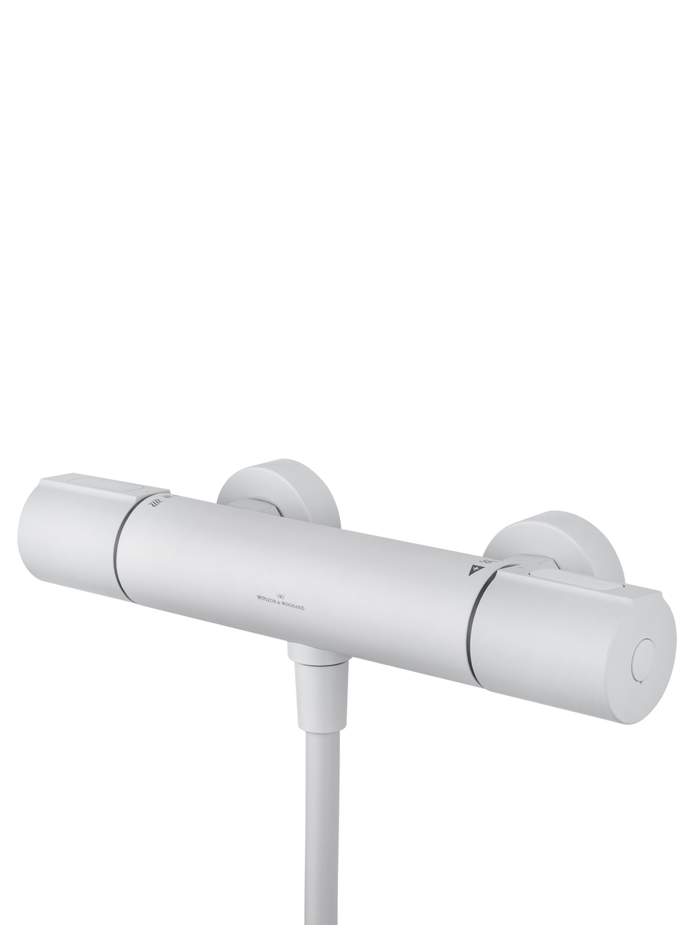 Смеситель для душа с термостатом WONZON & WOGHAND INN 2, Белый матовый (WW-A2006-A-MW)