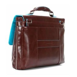 Сумка мужская Piquadro Blue Square коричневая из кожи (CA3111B2/MO) 2