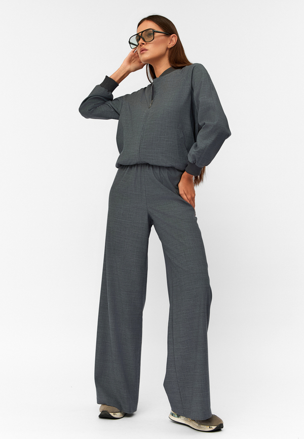 Брюки EMMA серого цвета