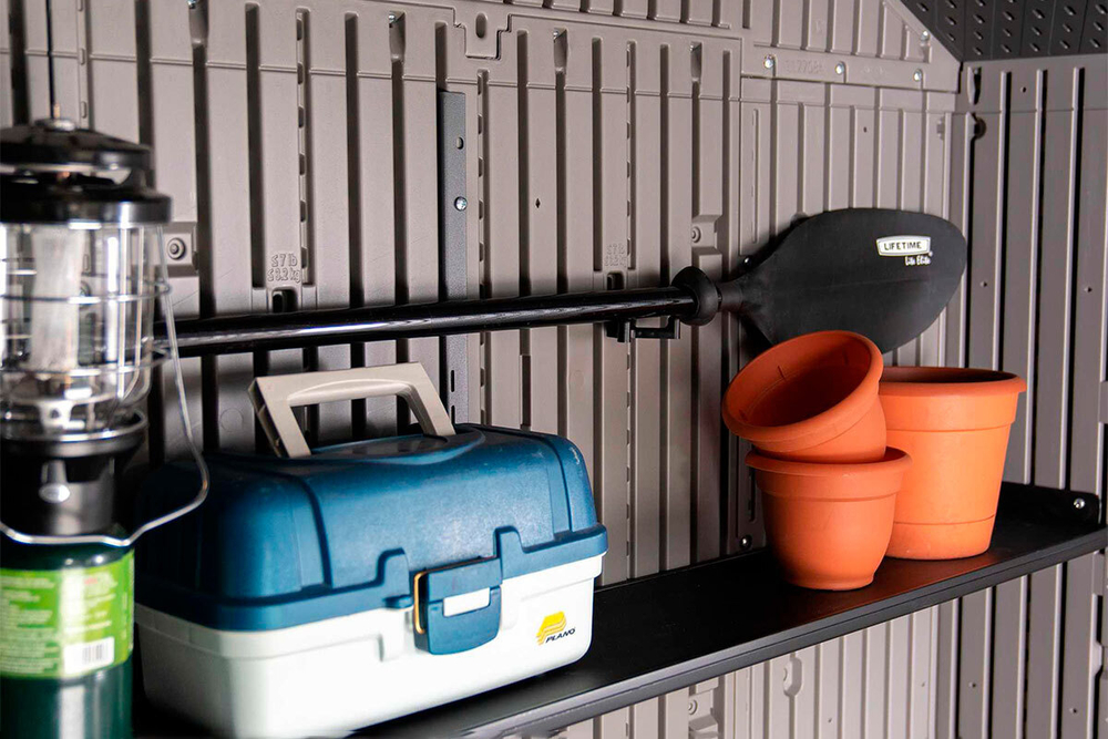 Сарай пластиковый WoodLook 8*10 NEW