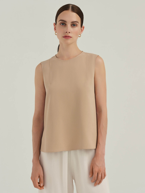 Топ SABO телесного цвета