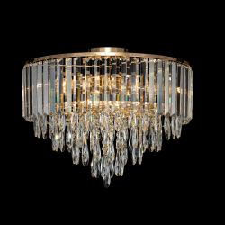 Citilux LEONNA CL320182 Люстра хрустальная Золото