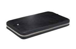 MONTBLANC Cow Leather Wallet Men"s Black