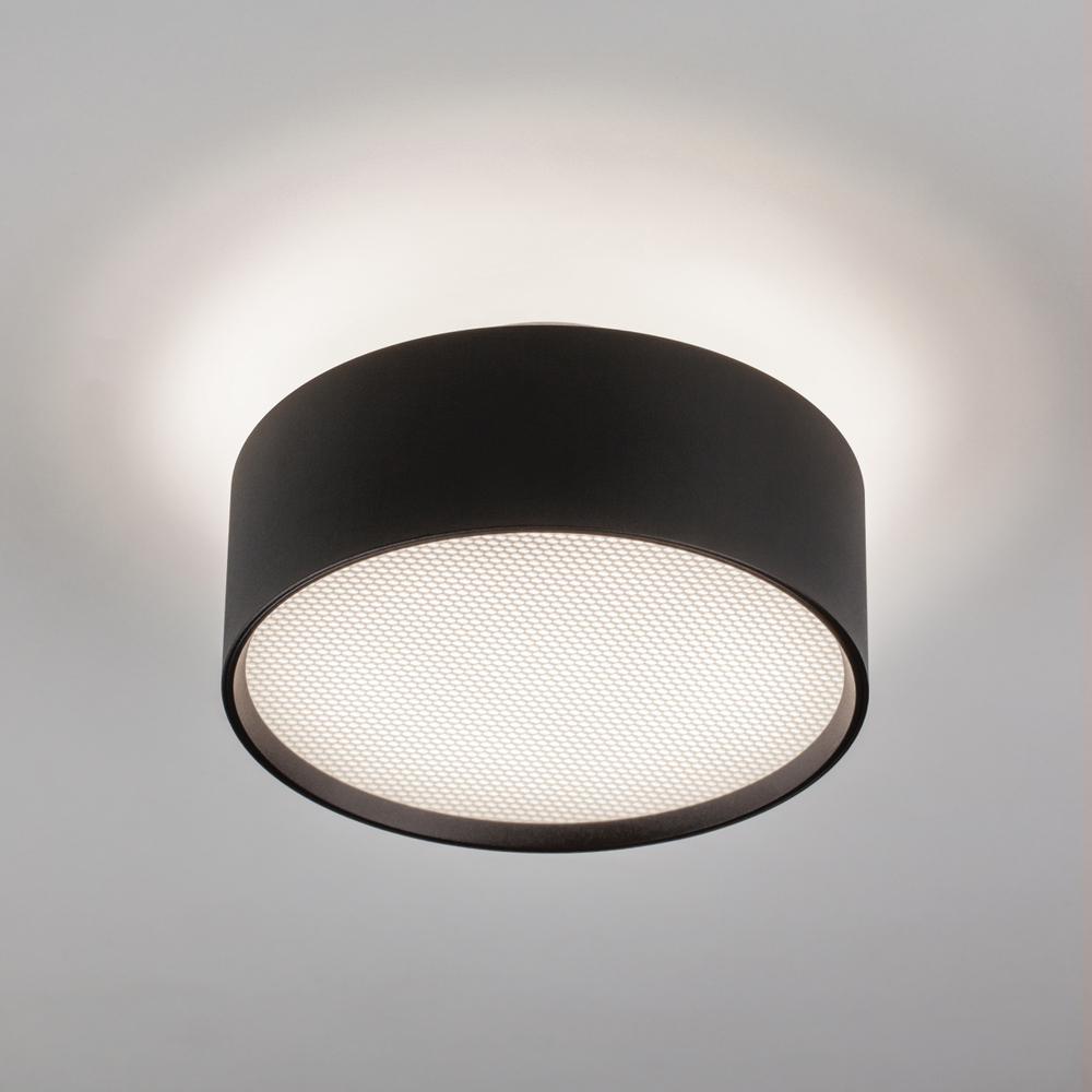 215947 Светильник ACUTO LED up 6W+down 18W 1920LM 120G ЧЕРНЫЙ 4000K