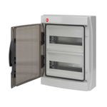 Щиток настен. с дверцей, 24(2х12)  мод., IP 65