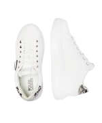 Кожаные кроссовки Karl Lagerfeld - белый(KL62528F)