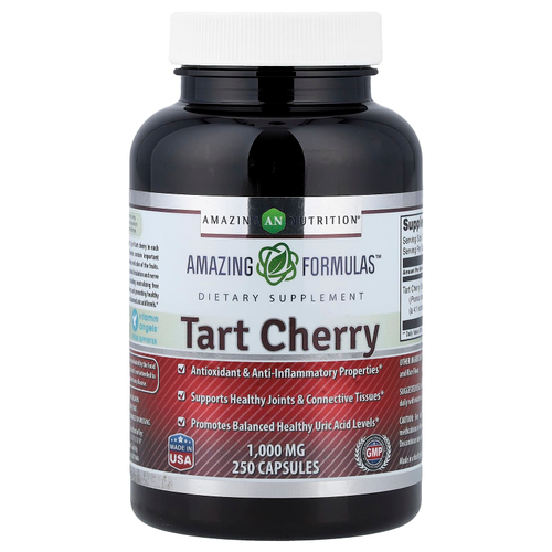 Amazing Nutrition, вишня, 250 капсул (250 мг в 1 капсуле)