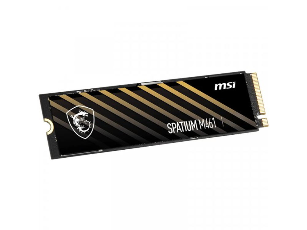 SSD накопитель MSI Spatium M461 1ТБ, M.2 2280, PCIe 4.0 x4, NVMe [S78-440L1D0-P83]