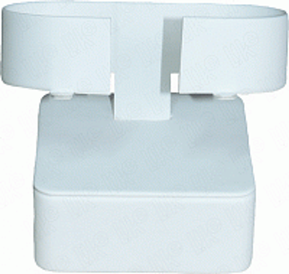 Подставка для часов/горизонтальная скоба 20 мм./квадратное основание