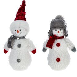 GAEM Изделие декоративное "Снеговик", L8 W4,5 H17,5 см, 2в.