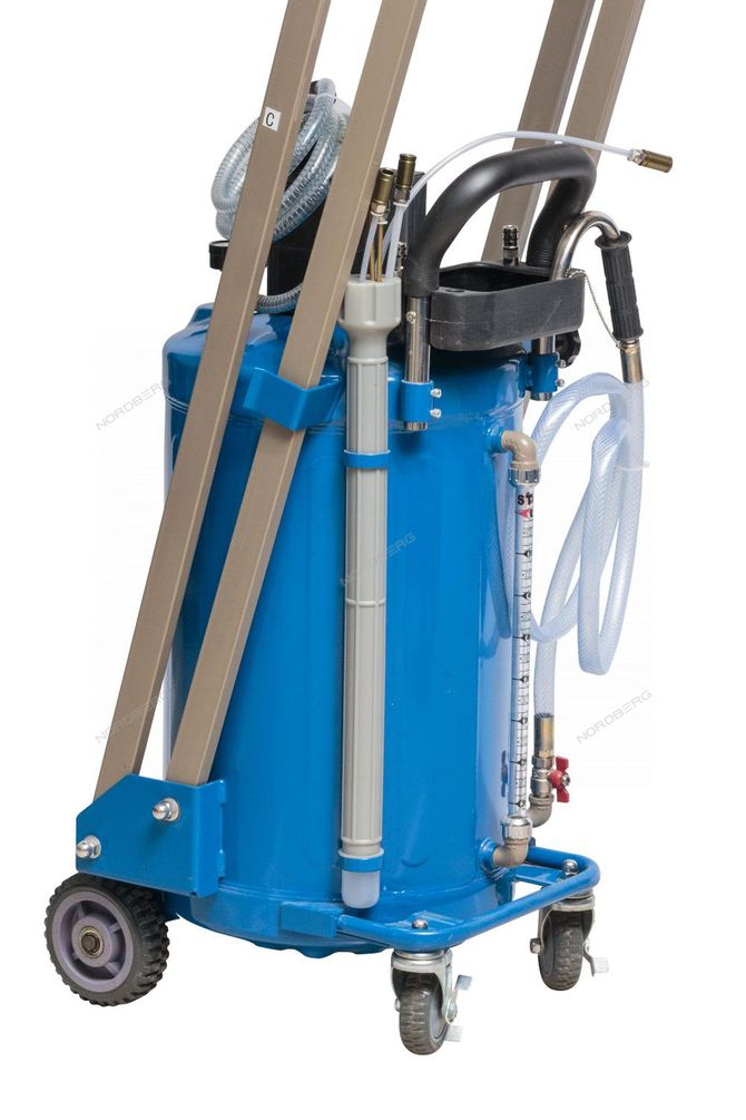 NORDBERG (2380PB) Установка для сбора масла пневматическая, 80 л, синяя