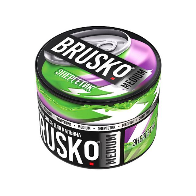 Бестабачная смесь Brusko Medium - Энергетик 50 г