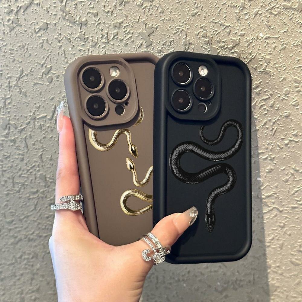 N71 Мягкие чехлы для телефонов с ангельскими глазками N71 для iPhone 15 14 12 11 Pro Max 13 mini 7 8 6S Plus XS Max XR SE противоударный чехол-бампер