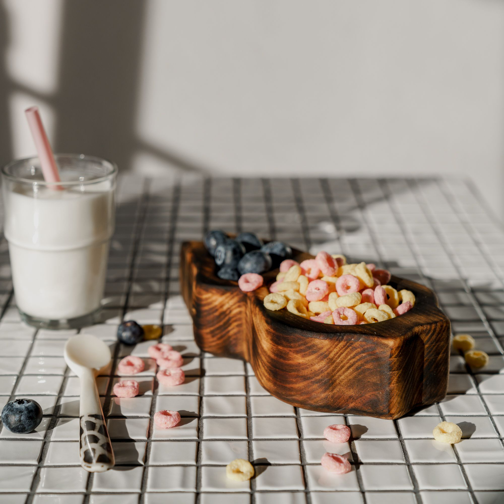 Менажница "Муми-тролли" из Сибирского кедра