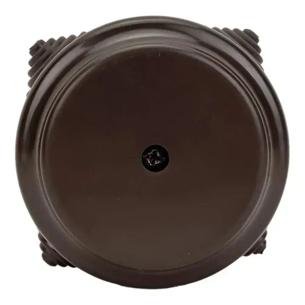 Монтажная коробка с сальниками накладная/распаечная коробка D94 "РЕТРО", шоколад