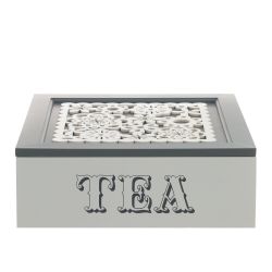 GAEM Шкатулка для чайных пакетиков, L24 W24 H8 см