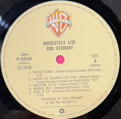 Виниловая пластинка Rod Stewart ‎– Absolutely Live 2LP