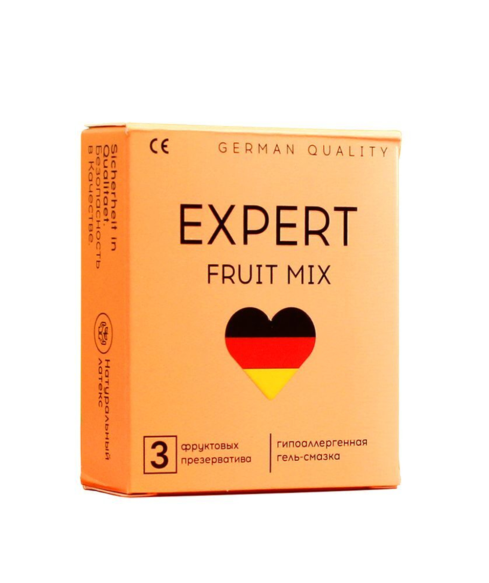 ПРЕЗЕРВАТИВЫ EXPERT FRUIT MIX № 3 (ФРУКТОВЫЕ АРОМАТИЗИРОВАННЫЕ)
