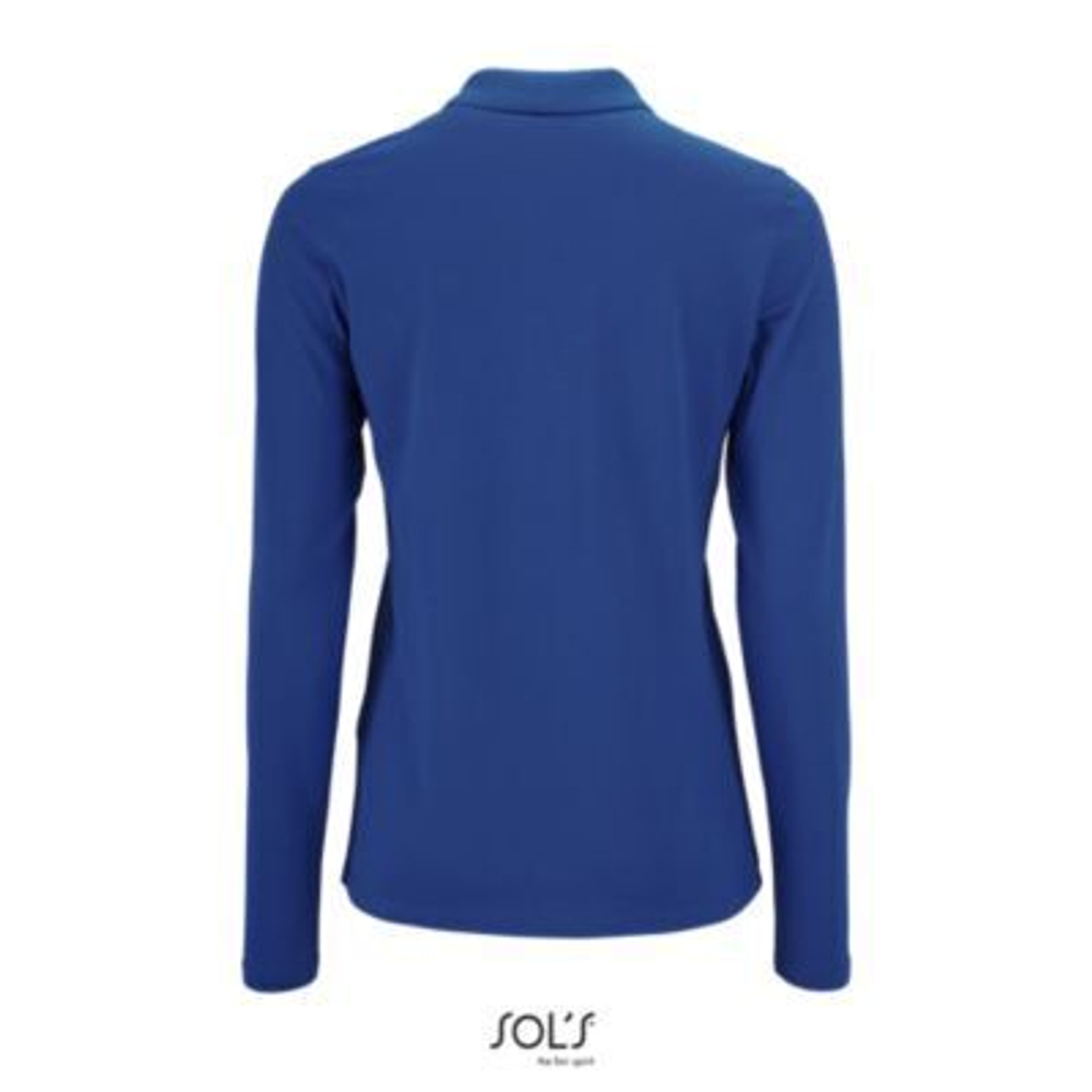 Рубашка поло с длинным рукавом Perfect, женская. Зелёный  L