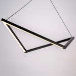 739297 Люстра PALLA 32W LED 1280LM ЧЕРНЫЙ 3000K