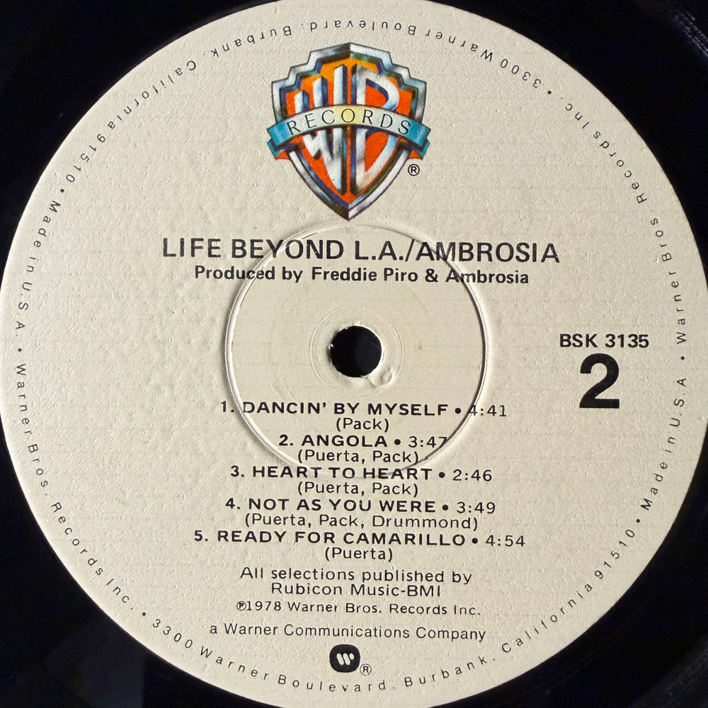 Ambrosia – Life Beyond L.A. (США 1978г.)