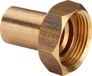 Переходная вставка пресс Viega Sanpress с накидной гайкой (серия 2264)