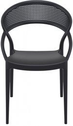 Кресло пластиковое Siesta Contract Sunset, черный