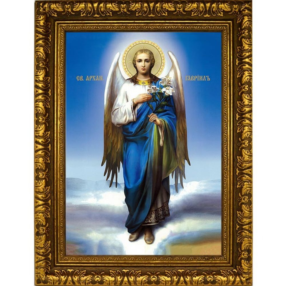 Гавриил Архангел. Икона на холсте.
