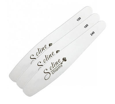 Пилка Soline Charms закругленный ромб - 150 грит