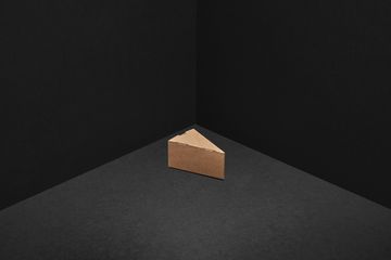 Упаковка для пирожных. Треугольник