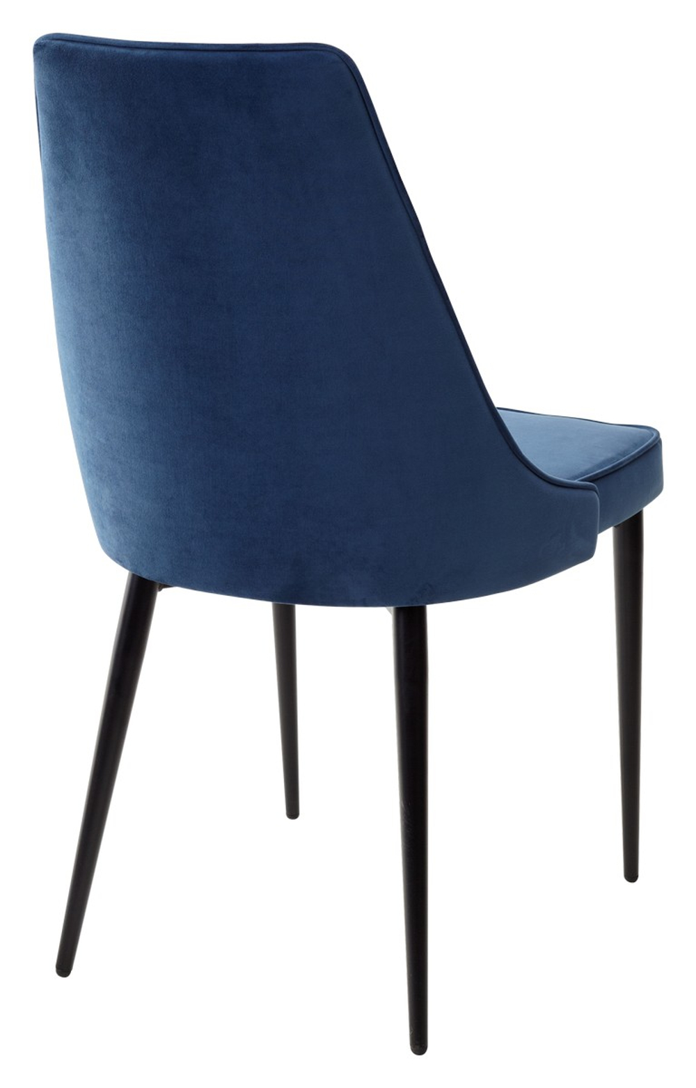 Стул М-City DISAUR Непал (Nepal-P) Синий 29, Велюр, Черный каркас
