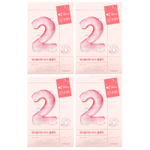 Numbuzin, Тканевая маска с водным коллагеном, 65% объема, № 2, 4 шт., 33 мл (1,11 жидк. унц.)